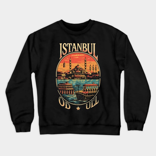 Istanbul Crewneck Sweatshirt by TshirtMA